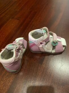Туфли летние, сандали для девочки 19 размер