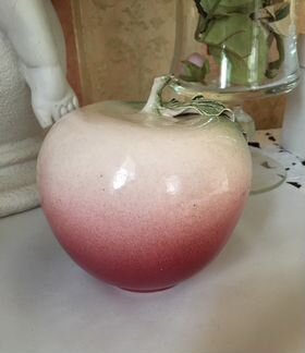 Яблочко керамическое. Винтаж СССР