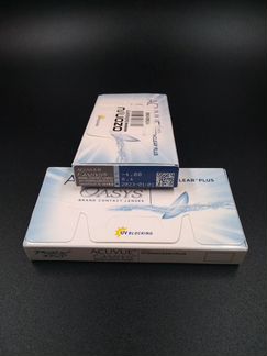Новые линзы контактные Acuvue Oasys -4,0