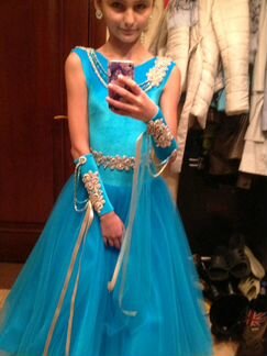 Платье стандарт для спортивных бальных танцев