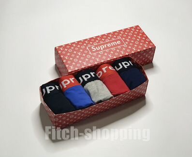 Трусы боксеры мужские Supreme (Суприм)