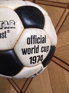 Мяч чемпионата мира по футболу adidas 1974 telstar