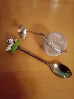Чайные аксессуары: ситечко, ложечка и др