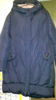 Пальто,пуховик зимний 56-58
