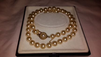 Бусы из искусственного жемчуга, 50 см