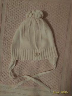 Шапка детская. р. 1-3 мес. (40)