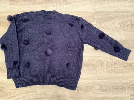 Джемпер с помпонами Zara размер S