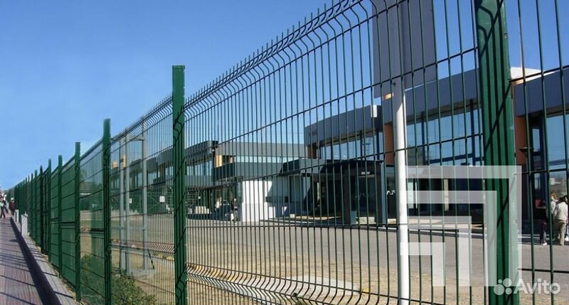 Панельный забор разной высоты 1м 1,5м 1,7м 2м (Нв)