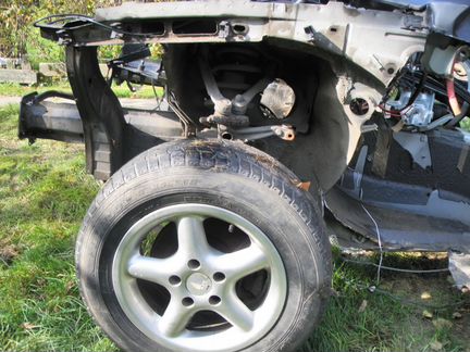 Стойка передняя кузовная с порогом vw passat b5