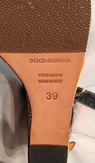 Босоножки Dolce & Gabbana