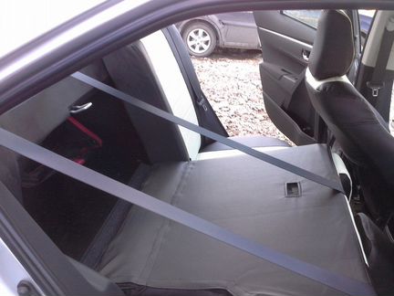 Модельные чехлы Тойота Рав4 из экокожи