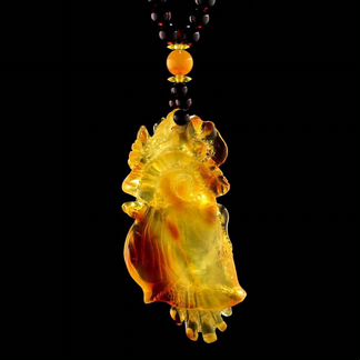 0037303/ст Янтарь натуральный бусы