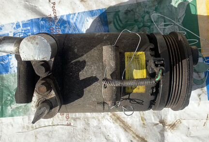 Компрессор кондиционера Ford Focus 2 2005-2007 1.6