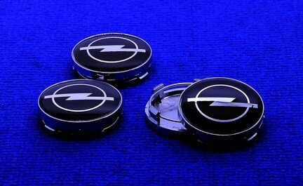 Комплект колпачков неоригинального диска Opel черн