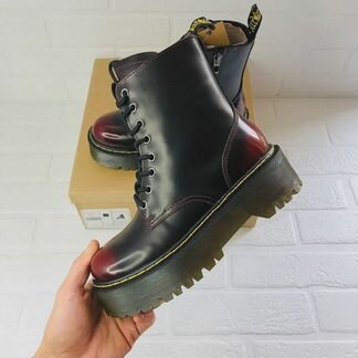 Dr. Martens женские ботинки осень зима без меха