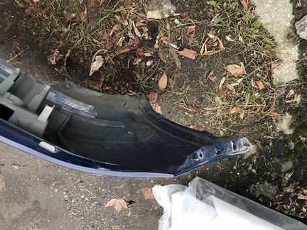 Фабия бампер передний