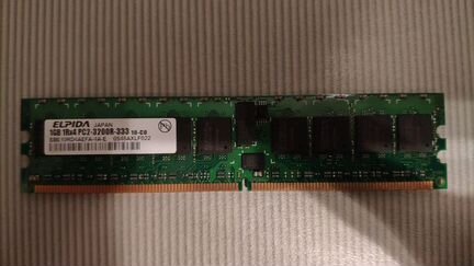 Серверная оперативная память DDR2, 512MB, 1GB, ECC