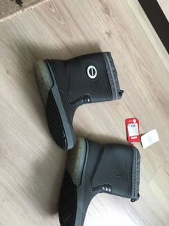 Сапоги резиновые утеплённые со светодиодами (мигаю