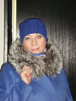 Воротник из чернобурки