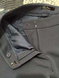 Брюки серо-синие Kira Plastinina (новые)