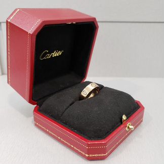 Золотое кольцо Cartier Брилл 0.5 ct 7.3 гр