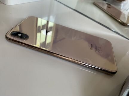 Телефон iPhone 10 256gb pro max gold