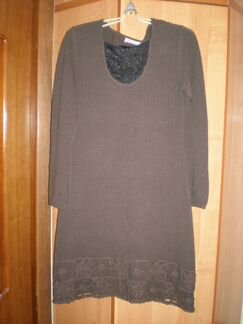 Шерстяное платье