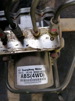 Блок abs Ssang Yong New Actyon 2010