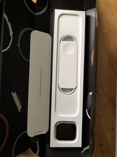Apple watch nike series 6 44mm серебристые