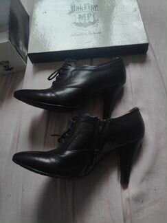 Ботильоны кожа