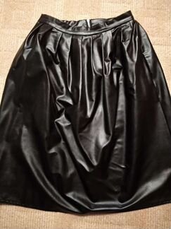 Юбка эко кожа 46-48