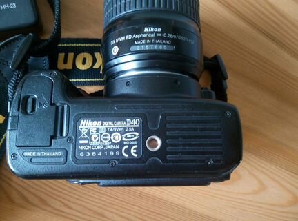 Фотоаппарат Nikon d40