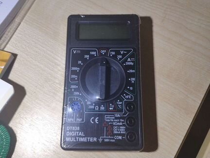 Мультиметр цифровой dt838