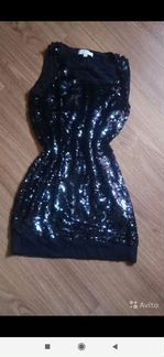 Платье паетками