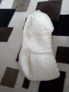 Тапочки носки вязанные ручная работа