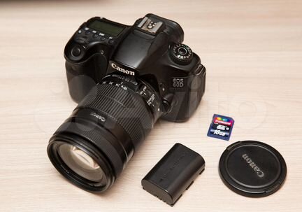 Фотоаппарат Canon 60D с объективом