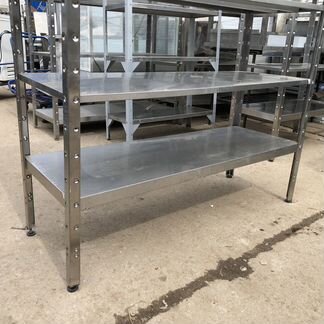 Стеллаж из нержавеющей стали 140/50/180