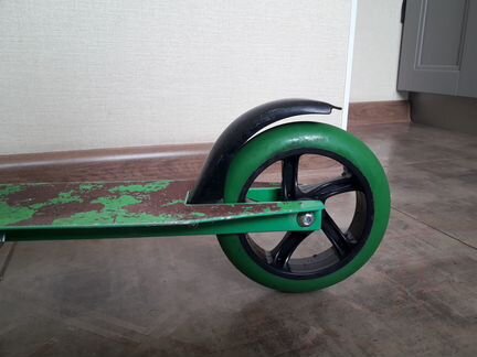 Самокат atemi AFS-145P green