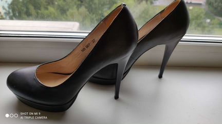 Туфли черные