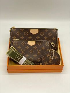 Сумки от Louis Vuitton ремень хакки зеленый