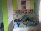 Детская кровать со шкафами