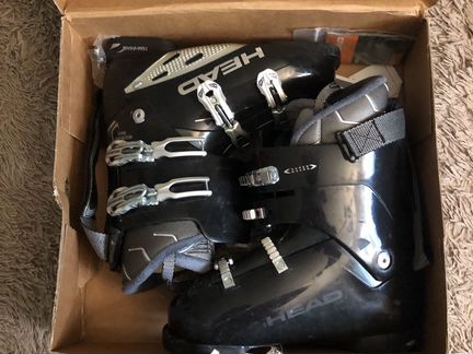 Горнолыжные ботинки head + горные лыжи head