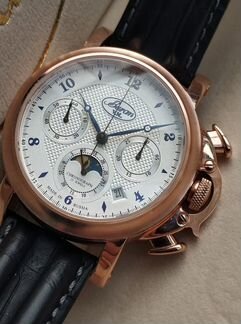 Buran V.M. Хронограф Лунный календарь мужские часы