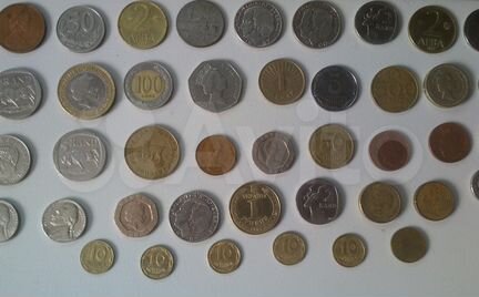 Монеты разных стран и государств