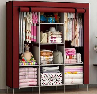 Шкаф каркасный из ткани