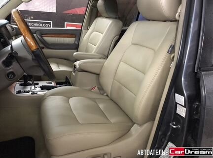 Кожаный салон сиденья Lexus LX470