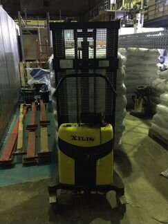 Штабелер xilin с электроподьемом