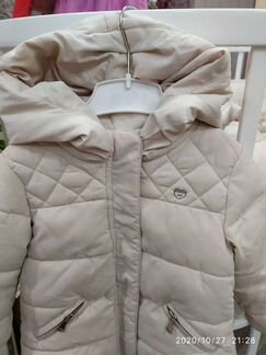 Куртка Zara + джинсы Zara р. 86