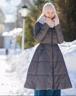 Пальто пуховик Vitalyan Dress дизайнерское